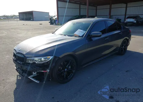 2022 BMW 330I из США, поврежденный, VIN 3MW5R1J04N8C53493